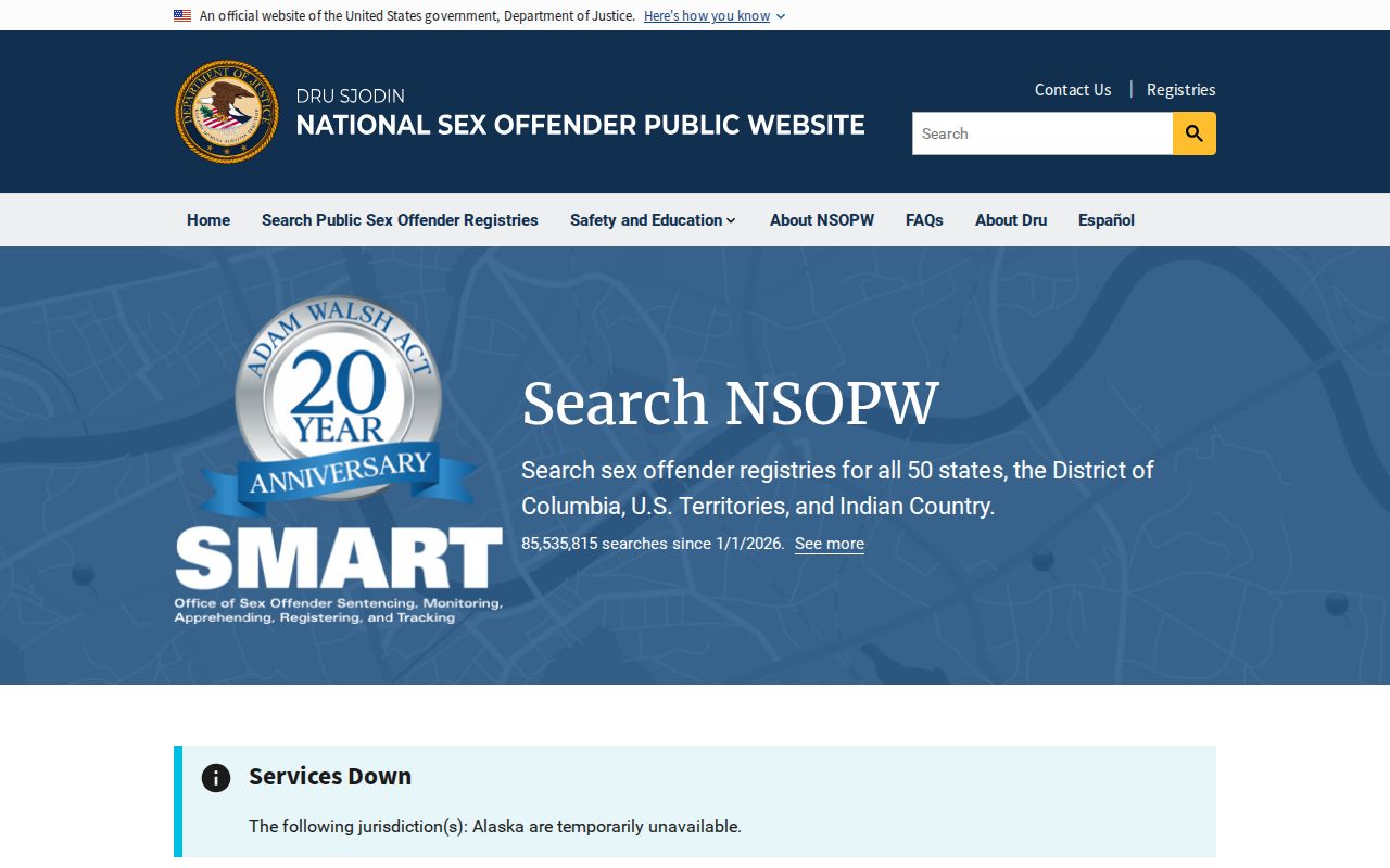 National registry search related to Isabella County criminal records